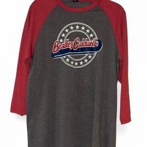 District Made Bradley Caldwell Large Baseball Tee